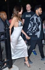 SELENA GOMEZ and The Weekd Night Out in New York 06/05/2017