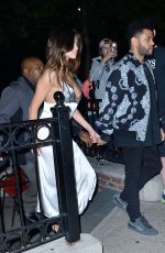 SELENA GOMEZ and The Weekd Night Out in New York 06/05/2017