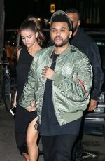 SELENA GOMEZ and The Weekd Night Out in New York 06/06/2017