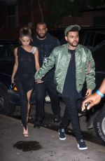 SELENA GOMEZ and The Weekd Night Out in New York 06/06/2017