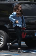 SELENA GOMEZ Leaves GNC in Studio City 06/11/2017