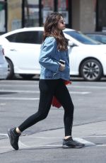 SELENA GOMEZ Leaves GNC in Studio City 06/11/2017