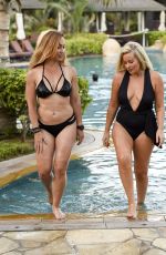 SELINA WATERMAN-SMITH in Swimsuit on Holiday in Dubai 06/02/2017
