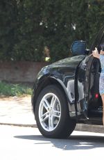 SELMA BLAIR Out and About in Hollywood 06/20/2017