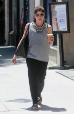 SELMA BLAIR Out for Coffee in Los Angeles 06/13/2017
