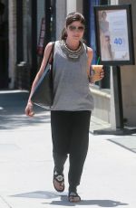 SELMA BLAIR Out for Coffee in Los Angeles 06/13/2017