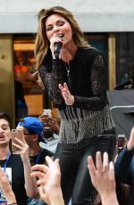 SHANIA TWAIN Performs at Today Show Concert Series in New York 06/16/2017