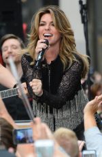 SHANIA TWAIN Performs at Today Show Concert Series in New York 06/16/2017