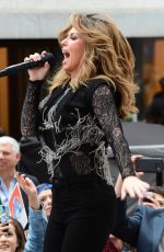 SHANIA TWAIN Performs at Today Show Concert Series in New York 06/16/2017