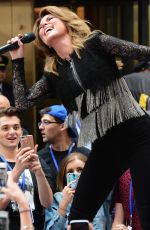 SHANIA TWAIN Performs at Today Show Concert Series in New York 06/16/2017