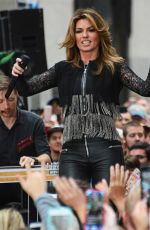 SHANIA TWAIN Performs at Today Show Concert Series in New York 06/16/2017