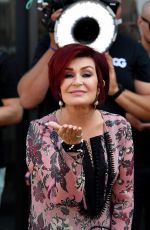 SHARON OSBOURNE Arrives at X Factor Auditions in Liverpool 06/20/2017