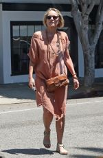 SHARON STONE Out and About in Beverly Hills 06/28/2017