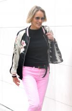 SHARON STONE Shopping at Louis Vuitton Store in Beverly Hills 05/31/2017