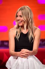 SIENNA MILLER at Graham Norton Show in London 06/15/2017