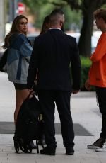 SISTINE ROSE and SOPHIA STALLONE Out in Milan 06/16/2017