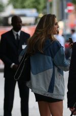 SISTINE ROSE and SOPHIA STALLONE Out in Milan 06/16/2017