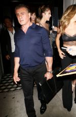 SISTINE ROSE and SOPHIA STALLONE at Craig