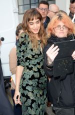 SOFIA BOUTELLA Arrives at AOL Build Studios in London 06/01/2017