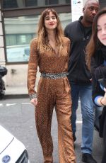 SOFIA BOUTELLA Arrives at BBC Radio Studios in London 05/31/2017