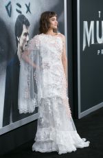 SOFIA BOUTELLA at The Mummy Premiere in New York 06/06/2017