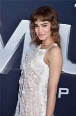 SOFIA BOUTELLA at The Mummy Premiere in New York 06/06/2017