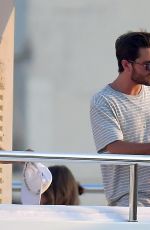 SOFIA RICHIE and Scott Disick at a Yacht in South France 05/26/2017