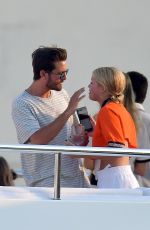 SOFIA RICHIE and Scott Disick at a Yacht in South France 05/26/2017