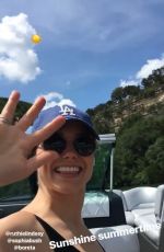 SOPHIA BUSH in Swimsuit at a Boat, 06/25/2017 Instagram Pictures