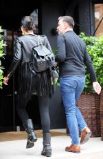 SOPHIE ANDERTON Arrives at Blake