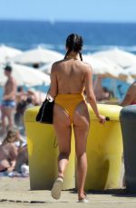 SOPHIE GRADON in Swimsuit on the Beaches in Barcelona 06/18/2017