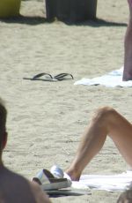 SOPHIE GRADON in Swimsuit on the Beaches in Barcelona 06/18/2017