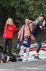 SOPHIE TURNER and Joe Jonas Arrives at a Gym in Los Angeles 06/06/2017