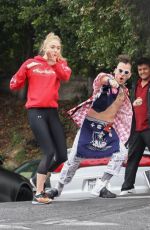SOPHIE TURNER and Joe Jonas Arrives at a Gym in Los Angeles 06/06/2017