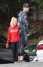 SOPHIE TURNER and Joe Jonas Arrives at a Gym in Los Angeles 06/06/2017