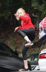 SOPHIE TURNER and Joe Jonas Arrives at a Gym in Los Angeles 06/06/2017