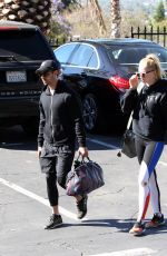 SOPHIE TURNER and Joe Jonas Arrives at a Gym in Los Angeles 06/12/2017