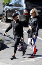 SOPHIE TURNER and Joe Jonas Arrives at a Gym in Los Angeles 06/12/2017