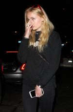 SOPHIE TURNER and Joe Jonas Night Out in West Hollywood 06/12/2017