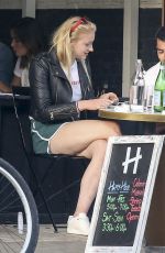 SOPHIE TURNER and Joe Jonas Out for Dinner in Santa Monica 06/11/2017