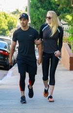 SOPHIE TURNER and Joe Jonas Out Hiking at Runyon Canyon Park in Hollywood Hills 06/09/2017