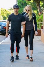 SOPHIE TURNER and Joe Jonas Out Hiking at Runyon Canyon Park in Hollywood Hills 06/09/2017