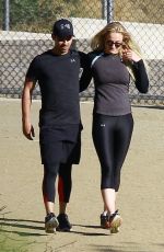 SOPHIE TURNER and Joe Jonas Out Hiking at Runyon Canyon Park in Hollywood Hills 06/09/2017