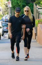 SOPHIE TURNER and Joe Jonas Out Hiking at Runyon Canyon Park in Hollywood Hills 06/09/2017