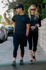 SOPHIE TURNER and Joe Jonas Out Hiking at Runyon Canyon Park in Hollywood Hills 06/09/2017