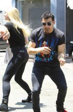 SOPHIE TURNER and Joe Jonas Out in Los Angeles 06/05/2017