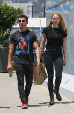 SOPHIE TURNER and Joe Jonas Out in Los Angeles 06/05/2017