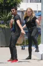 SOPHIE TURNER and Joe Jonas Out in Los Angeles 06/05/2017
