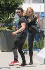 SOPHIE TURNER and Joe Jonas Out in Los Angeles 06/05/2017