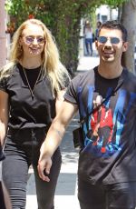 SOPHIE TURNER and Joe Jonas Out in Los Angeles 06/05/2017